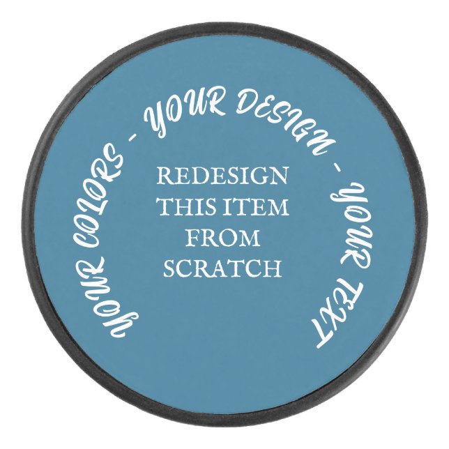 Disco De Hockey Crear el propio (Anverso)