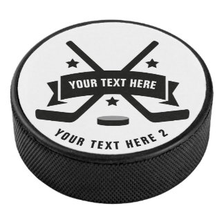 Disco De Hockey Crear su propio hielo personalizado