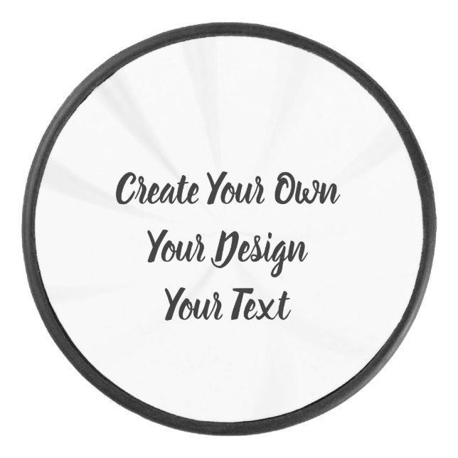 Disco De Hockey Crear su propio personal (Anverso)