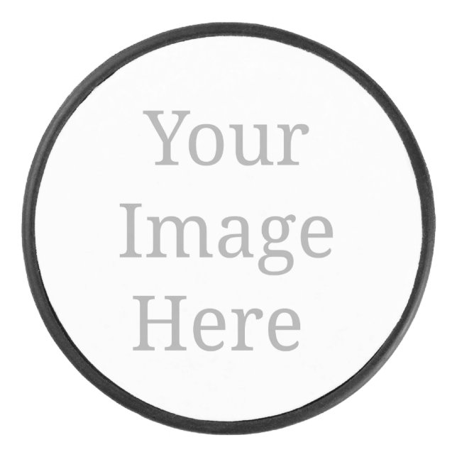 Disco De Hockey Crear su propio personalizado (Anverso)