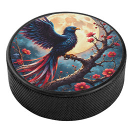Disco De Hockey Crimsonwing bajo la luz de la luna – Ave de fantas