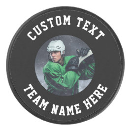 Disco De Hockey Custom Hockey Puck – Add Your Design Here