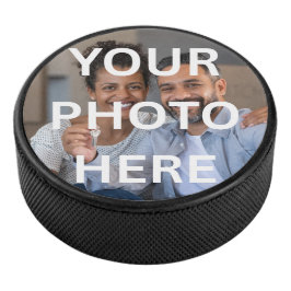 Disco De Hockey Custom One-of-a-Kind Personalized Photo
