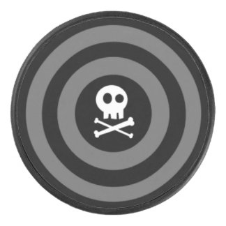 Disco De Hockey Cute Skull