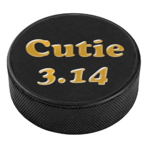 Disco De Hockey Cutie 3.14 Pi Day
