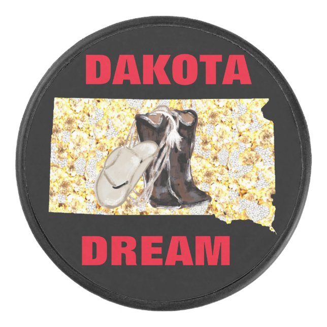 DISCO DE HOCKEY DAKOTA DREAM (Anverso)