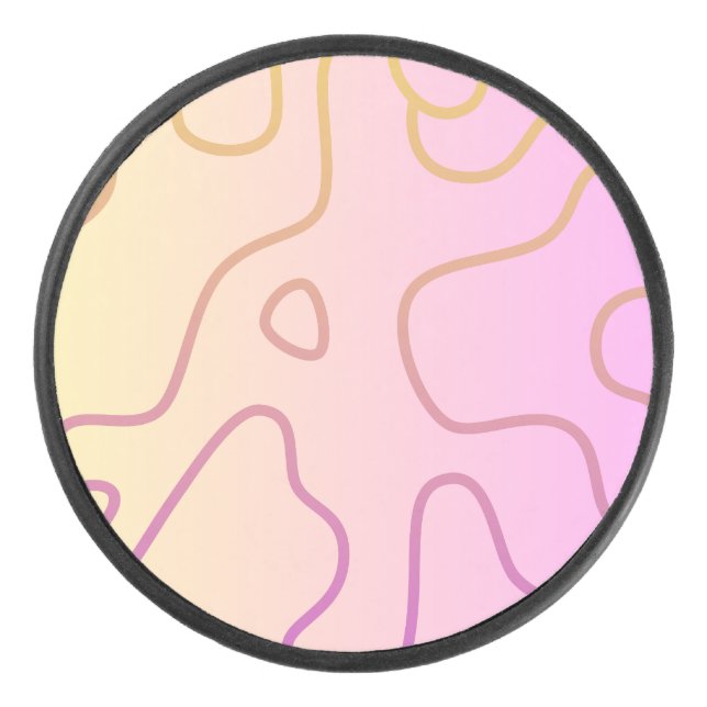 Disco De Hockey de camuflaje (Anverso)