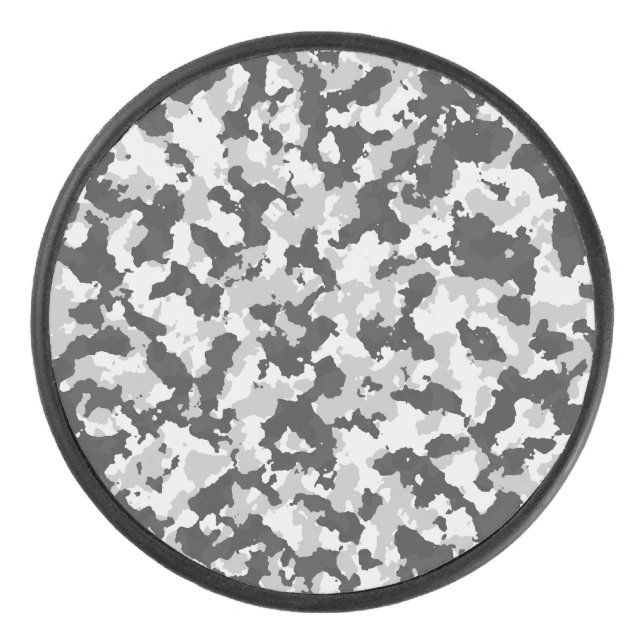 Disco De Hockey de camuflaje (Anverso)