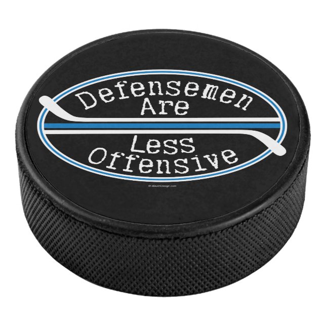 Disco De Hockey Defensora de hockey menos ofensiva (3/4)