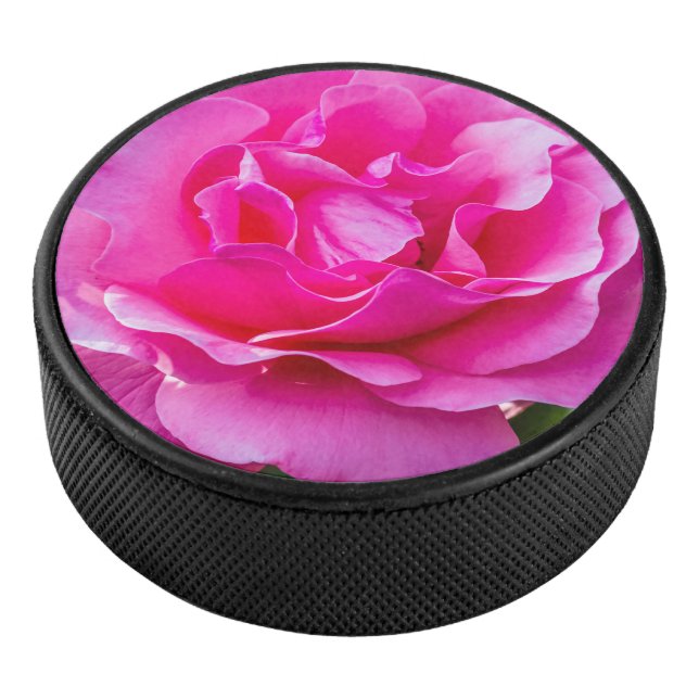 Disco De Hockey Delicada rosa. (3/4)
