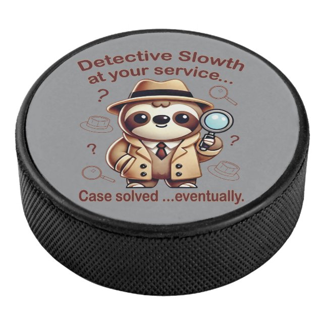 Disco De Hockey "Detective Sloth" Sloth Private Eye (3/4)