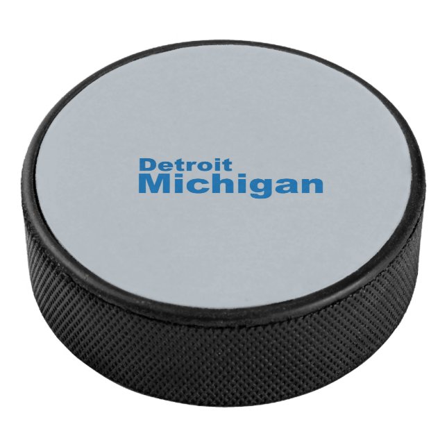 Disco De Hockey Detroit, Michigan Hockey Puck (3/4)