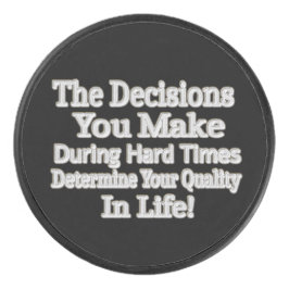 Disco De Hockey Diseño de Artesanía Cuidada "¡Su Calidad En La Vid