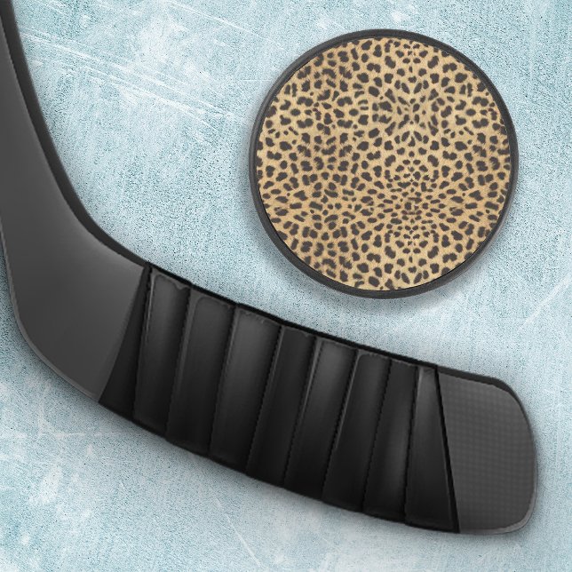 Disco De Hockey Diseño de leopardo (Subido por el creador)