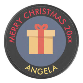 Disco De Hockey Diseño de regalo para Navidades/pato de hockey sob