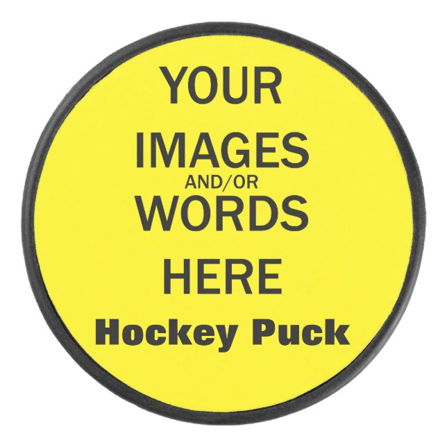 Disco De Hockey DIY - Hockey Puck (Anverso)