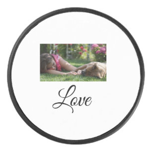 Disco De Hockey Dog mom love add name text pet name lovers