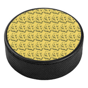 Disco De Hockey dorado