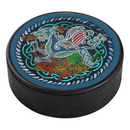 Disco De Hockey Dragon celtique