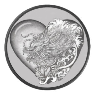Disco De Hockey Dragon Heart