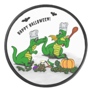 Disco De Hockey Dragones - Feliz Halloween ! Hoy cocinaré