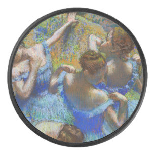Disco De Hockey Edgar Degas - Bailarinas azules