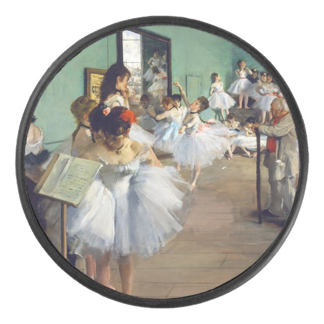 Disco De Hockey Edgar Degas - La clase de danza (Anverso)