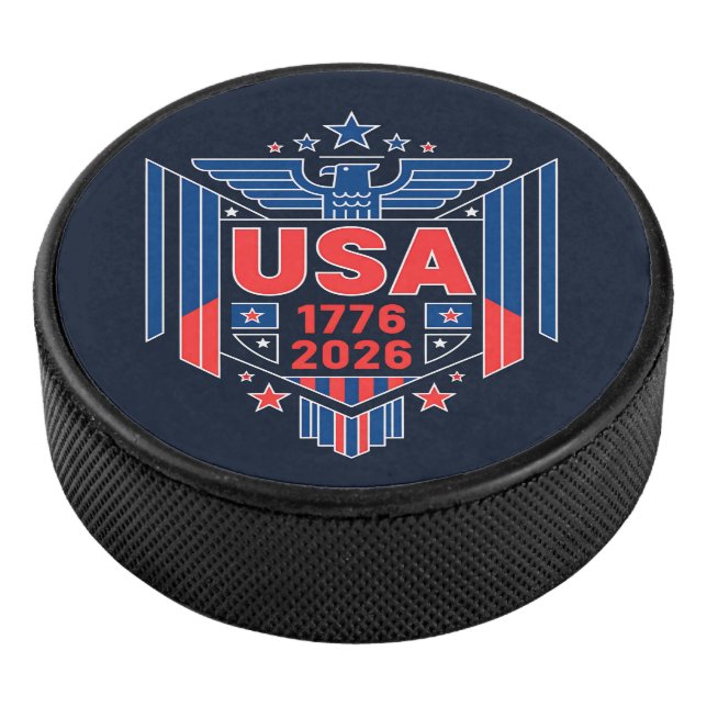 DISCO DE HOCKEY EE.UU. 1776-2026 (3/4)