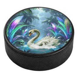Disco De Hockey El Cisne de las Aguas Olvidadas. 