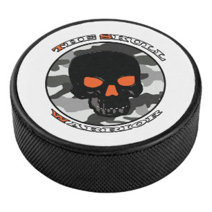 Disco De Hockey El guerrero del cráneo