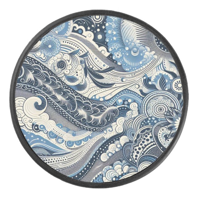 Disco De Hockey El Home Studio Indigo Bloom (Anverso)