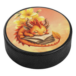 Disco De Hockey El pequeño dragón místico. 