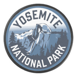 Disco De Hockey Emblema redondo yosemita de media doma