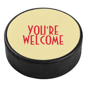 Disco De Hockey Eres la campeona de hockey de bienvenida