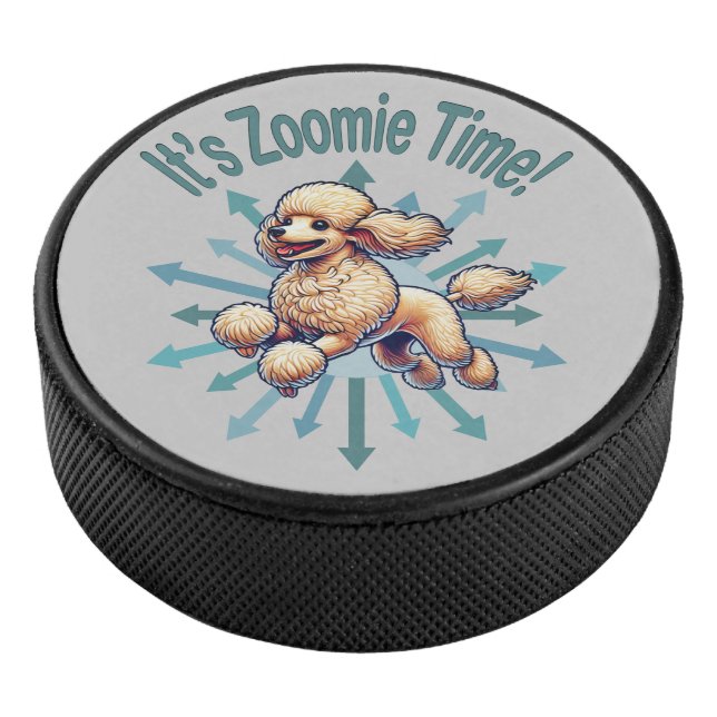 Disco De Hockey Es Tiempo Zoomie Caniche (3/4)