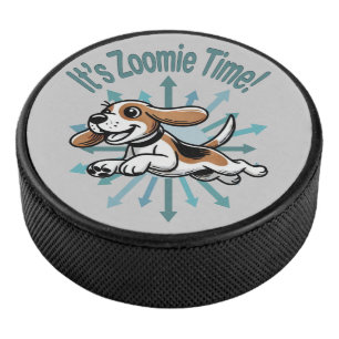 Disco De Hockey Es Zoomie Time Beagle