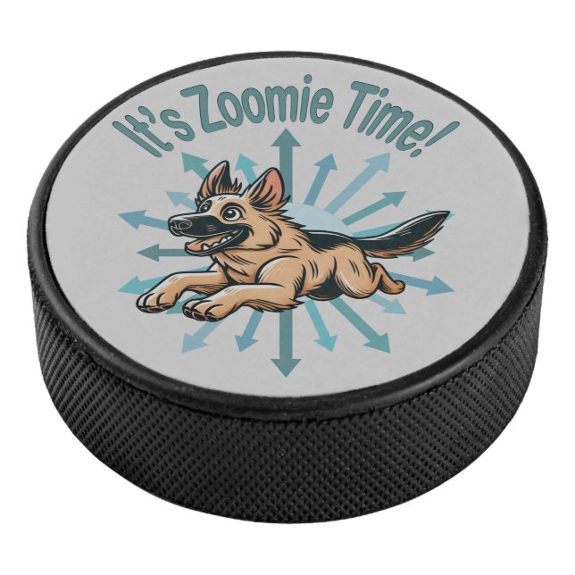 Disco De Hockey Es Zoomie Time German Shepherd (3/4)
