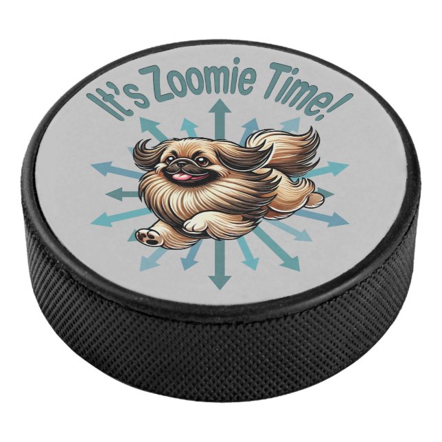 Disco De Hockey Es Zoomie Time Pekingese (3/4)