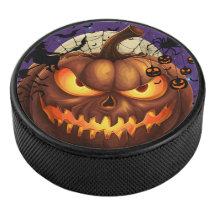 Escandalosa 🎃 de hockey sobre calabaza de Hallowe