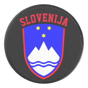 Disco De Hockey Escudo de armas de ESLOVENIA
