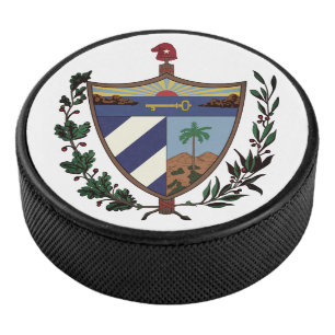 Disco De Hockey Escudo de Cuba