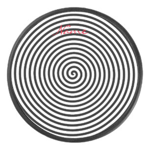 Disco De Hockey Espiral de hipnosis redonda Thunder_Cove 
