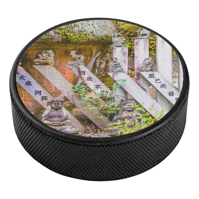 Disco De Hockey Estatuas de Buda en el templo Senko-ji (3/4)