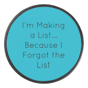 Disco De Hockey Estoy haciendo una lista… porque olvidé la lista