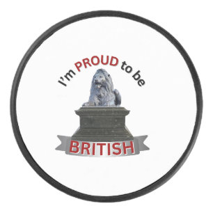 Disco De Hockey Estoy orgulloso de ser británico