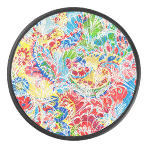 Disco De Hockey Estuche de cartera para iPhone de color fresco y b