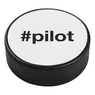 Disco De Hockey Etiqueta PILOT