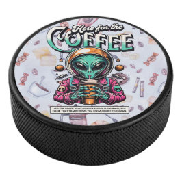 Disco De Hockey Extraterrestre Aquí por el Café