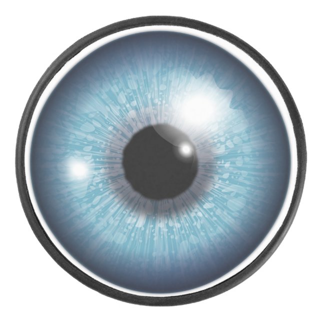 Disco De Hockey Eye Ball Hockey Puck (Anverso)