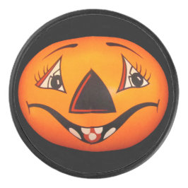 Disco De Hockey Feliz Halloween de Jack O’ Lantern